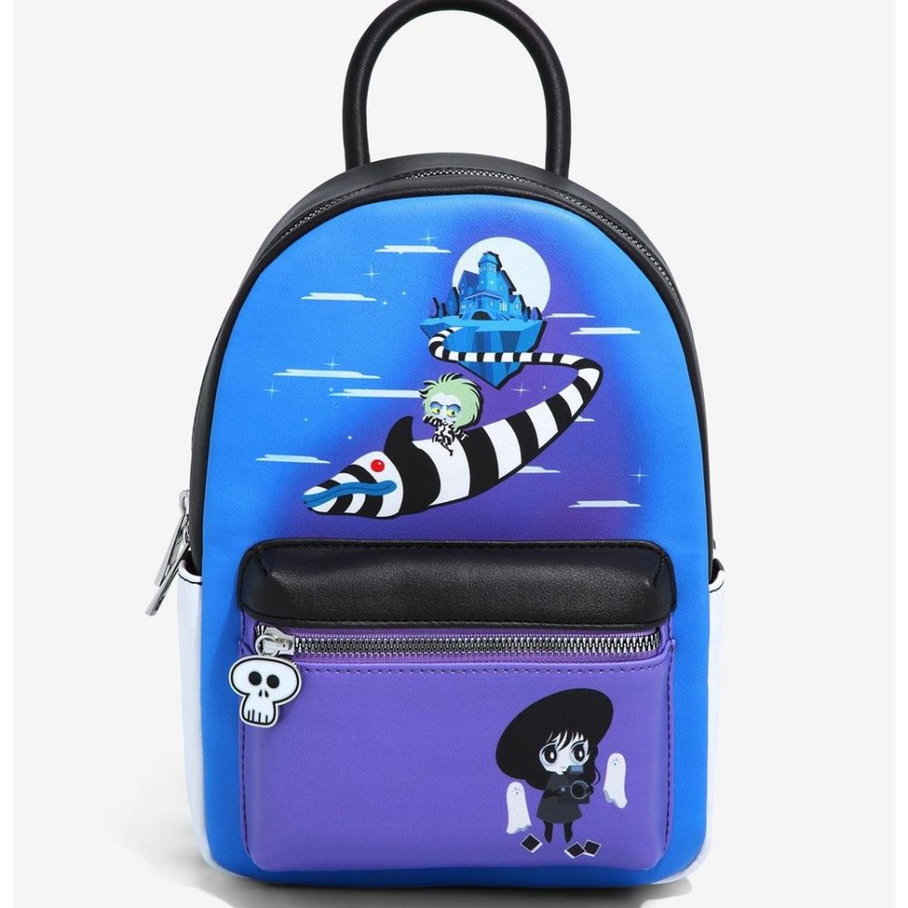 Her Universe Beetlejuice Sandworm Mini Backpack